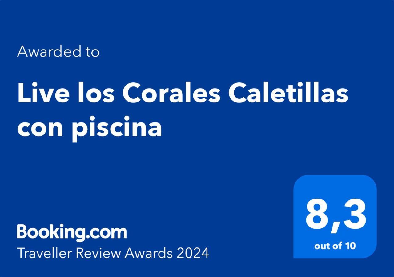 Live Los Corales Caletillas Con Piscina Apartment Araya  Exterior photo
